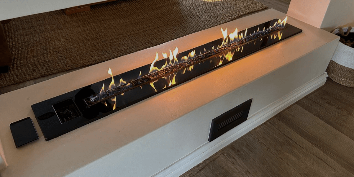 gas fireplace